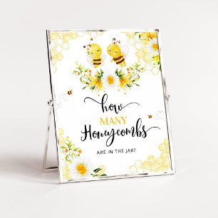 Adivinhem quantos favos de mel estão na poster de 