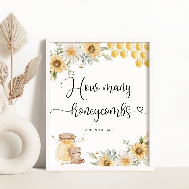 Adivinhem quantos favos de mel estão na poster de  (Criador carregado)