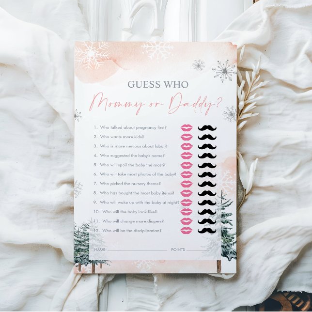 Adivinhem quem, Mamãe ou Pai - Jogo do Chá de fral (Criador carregado)