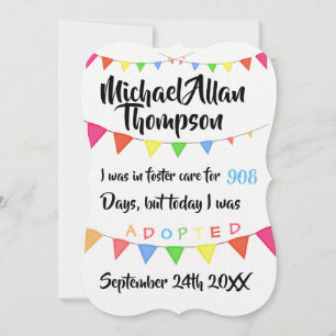 Adoção Do Anúncio Do Foster Care - Partido