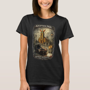 Adoption Fail Camiseta Escura Feminina