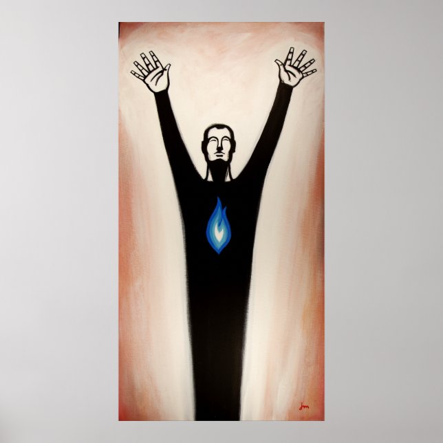 Adoração do Homem Poster (Frente)