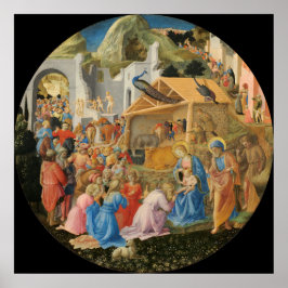 Adoração dos Magos, Filippino Lippi Poster de Arte