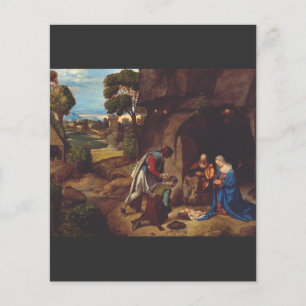 Adoração dos Pastores por Giorgione
