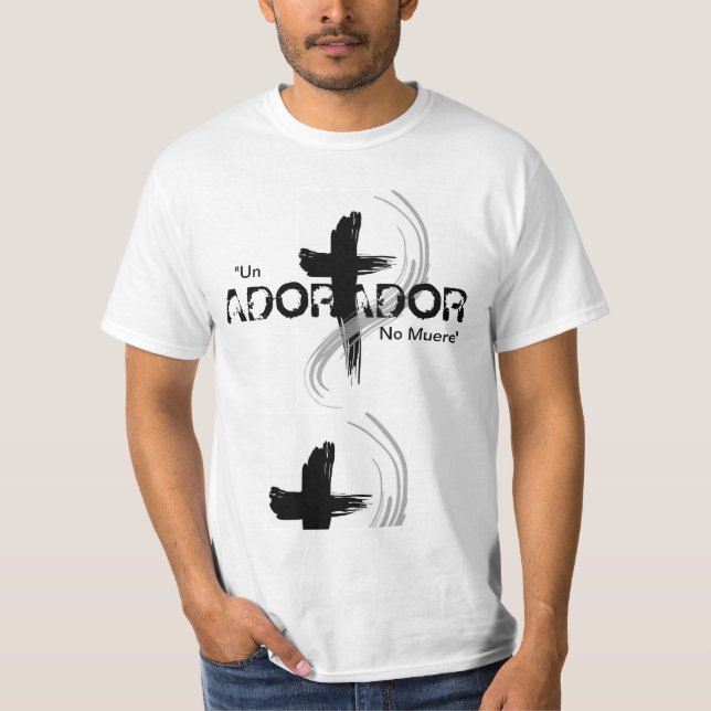 Adorador nenhum t-shirt do muere (Frente)