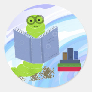 Adoradores de Livros São Incríveis Adesivo