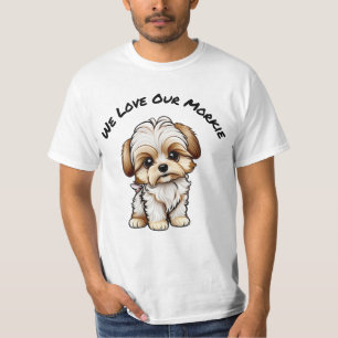 Adoramos Nossa Camiseta Morkie Mens