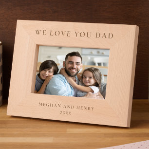 Adoramos Seu Presente De Foto Personalizado Do Pai