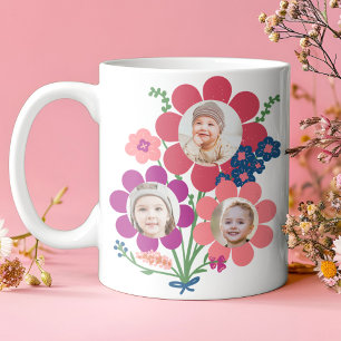 Adoramos vocês, caneca de fotos personalizada para