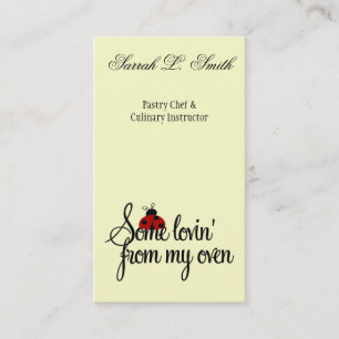 Adorando Do Meu Cartão de visita Forno