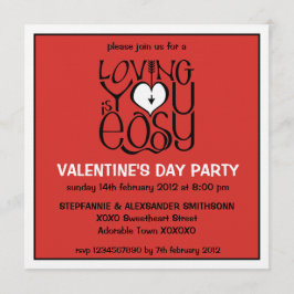 Adorando seu convite para Dia de os namorados bran