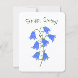 Adoráveis Bluebells Na Primavera