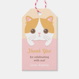Adoráveis Etiquetas de Presente de Gato Gatinhos O