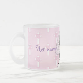 Adorável caneca de nome da Primeira Comunhão