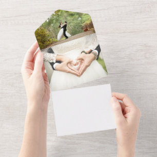 adorável casamento de convite