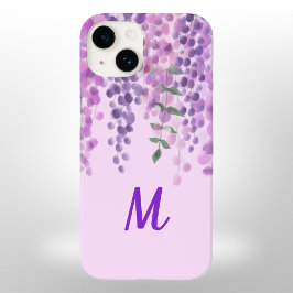Adorável Cor De Água Púrpura Leve, Olhar Wisteria