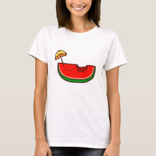 Adorável Melancia Summer Bebe T-Shirt