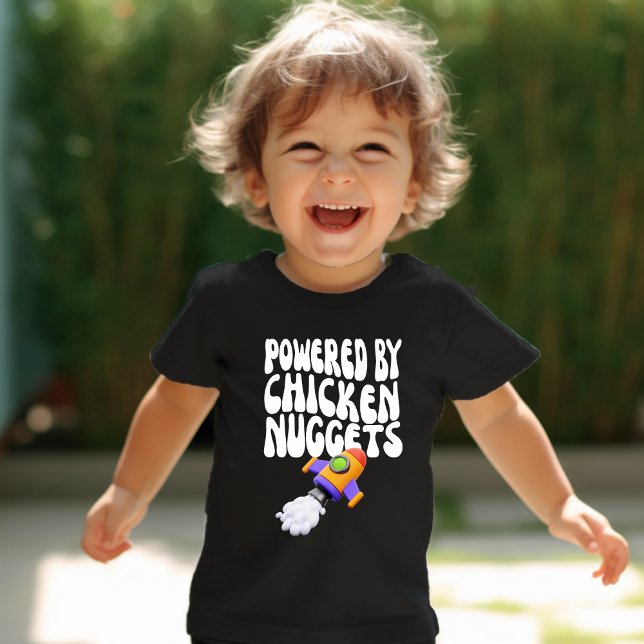 Adorável "The Nug Life" Rapazes Toddler T-shirt (Criador carregado)