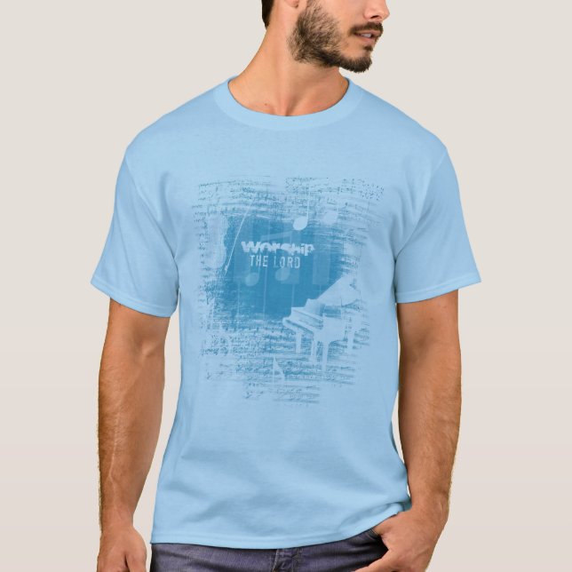 "Adore a camisa cristã do senhor" T (Frente)
