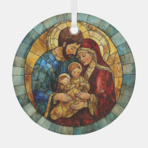 Adorno de Natal da Sagrada Família