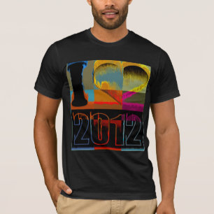 Adoro 2012 - Pop Art Vintage - T-Shirt