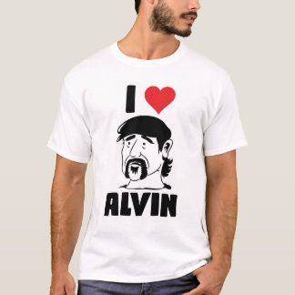 Adoro a camiseta Alvin para todos os fãs da políci