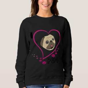 Adoro Camisa Clássica de Camisa do PUG 9