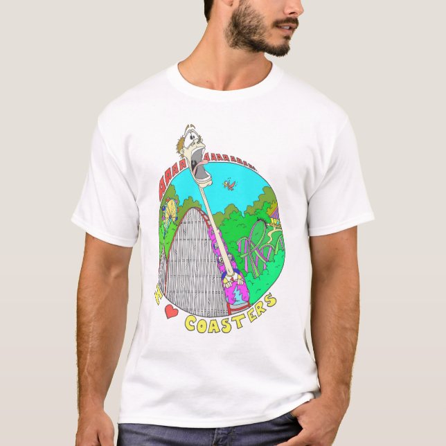 Adoro Camisa De Porta copos (Frente)
