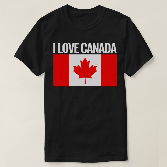 adoro Camiseta Canada (Frente do Design)