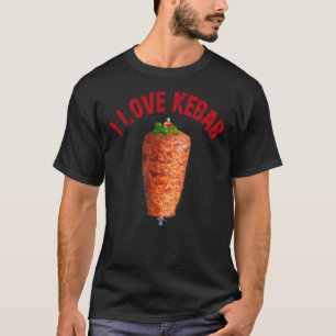 Adoro camiseta clássica do Kebab