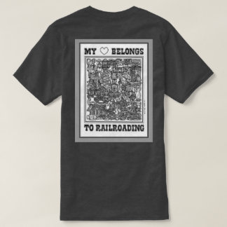 Adoro Camiseta De Trem