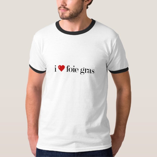 adoro camiseta foie gras (Frente)