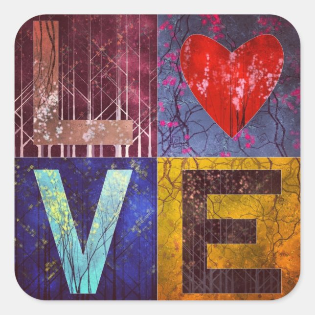 Adoro Florestas! Adesivos (Frente)