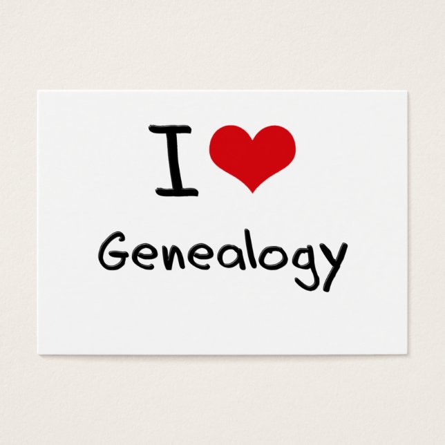 Adoro genealogia (Frente)