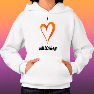 Adoro Halloween - Crianças Pullover Hoodie