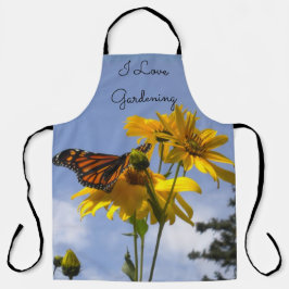 Adoro jardinagem - Floral e Borboleta III