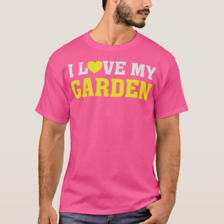 Adoro Meu Jardim - Jardineiro - Camisa De Jardinag