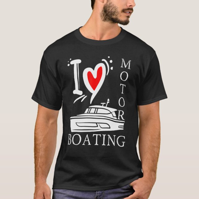 Adoro Motores Barcos Mens Vestidos (Frente)