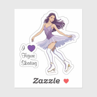 Adoro o adesivo de recorte personalizado do Skatin