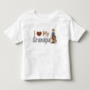 Adoro o meu avô (agricultor) Toddler T-shirt