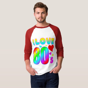 adoro T-Shirt dos anos 80