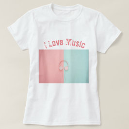 Adoro T-Shirt Música