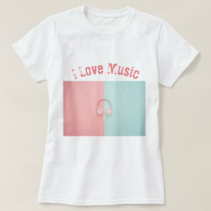 Adoro T-Shirt Música