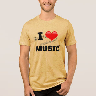 Adoro T-Shirt Música