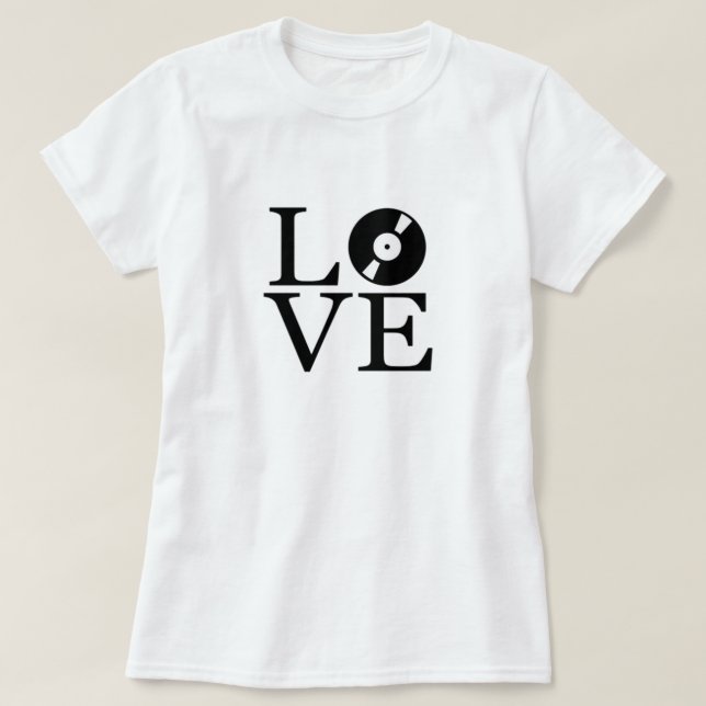 Adoro T-Shirt Música (Frente do Design)