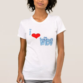 Adoro T-Shirt Para Crianças