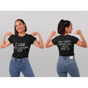 Adoro T-Shirt Personalizada