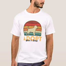 Adotar Não Comprar - Adotar uma Camiseta para Dia