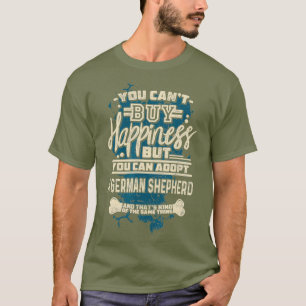 Adotar Uma Camiseta de cão De Emergência De German