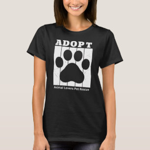 Adote Camiseta Personalizada Preto e Branco